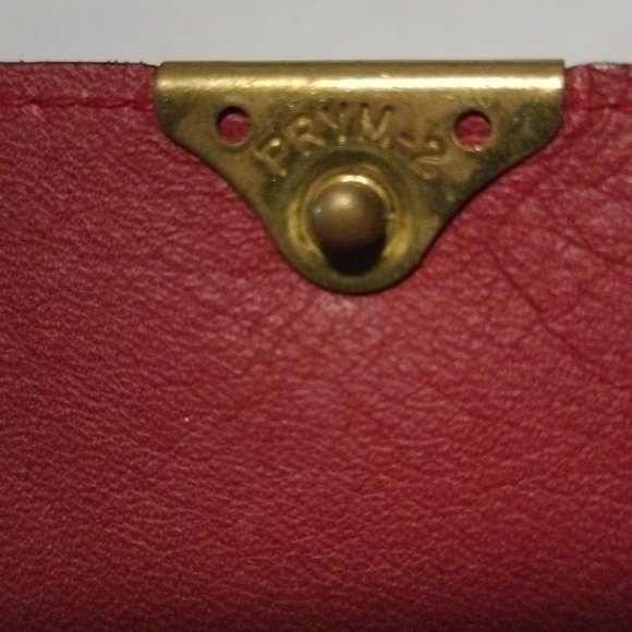 ROLEX red leather Bi-Fold Wallet - Picture 11 of 13